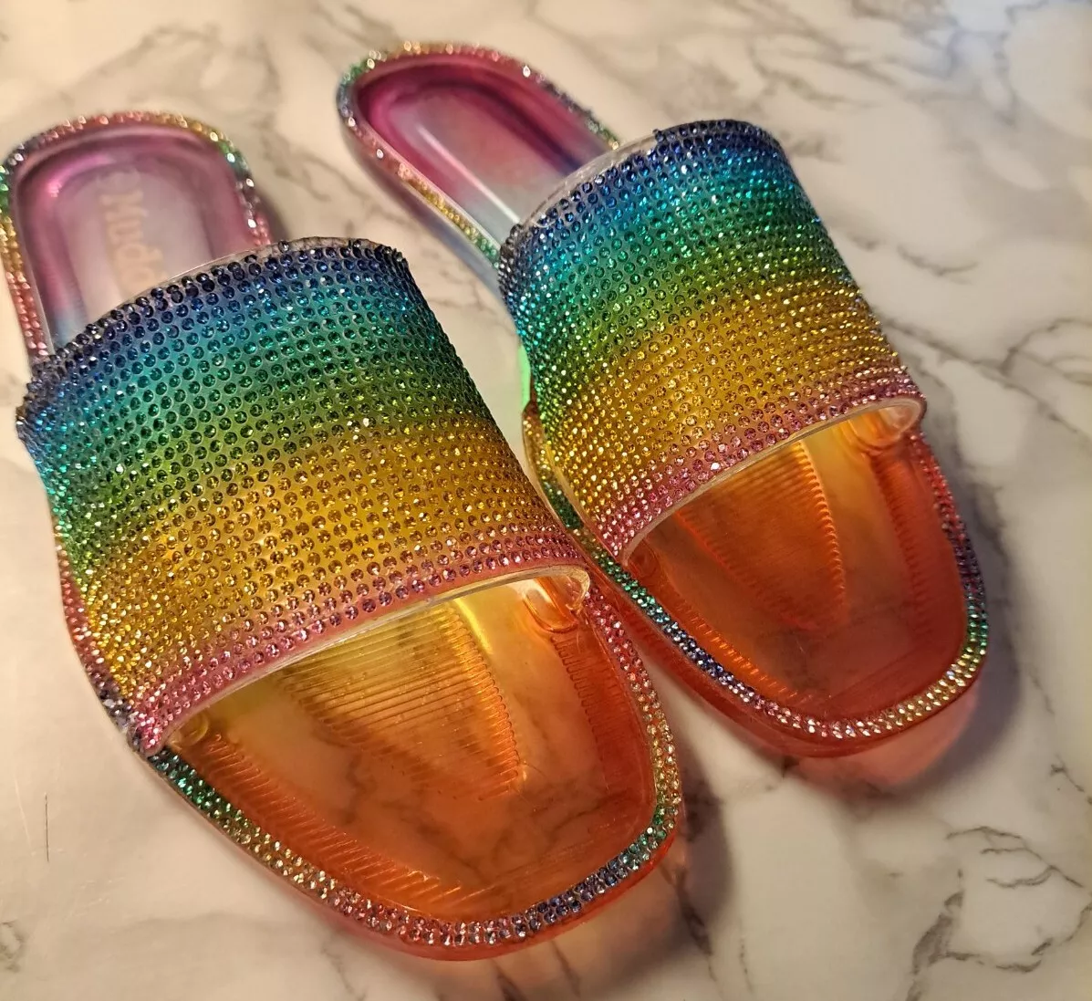 Rainbow jelly shop slides