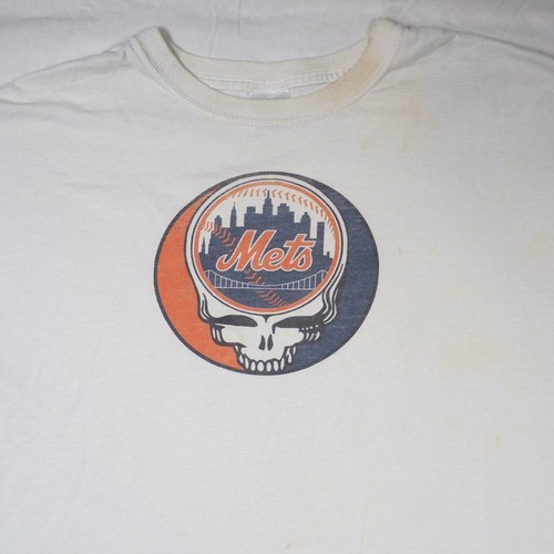 Mets Baseball Steal Your Face 1990s 