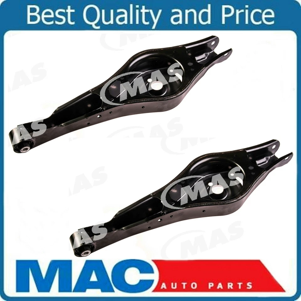 Rear Lower Rearward Suspension 2pc Control Arm Set 06-18 for VW Jetta 1K0505311S - Image 2 of 4
