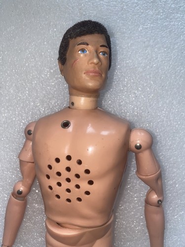 Rare Vintage Original Action Man GI Joe Talking Commander Gripping Hands - Picture 2 of 5