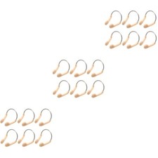6 Pcs Nose Clips For Swimming With Silicone Pads And Steel Wire Frame