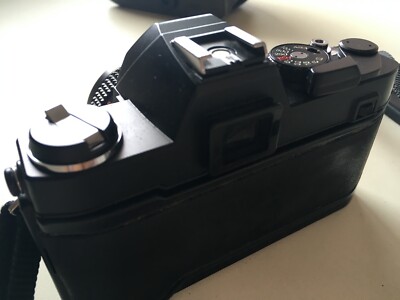 Konica Acom-1 Black (35mm SLR Camera from Japan / Hexanon AR 50mm