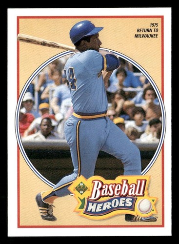 1991 Upper Deck Hank Aaron Baseball Heroes - Bild 13 von 20