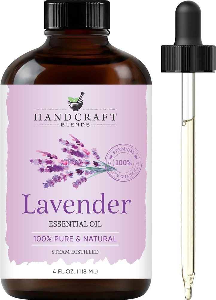 Lavender Essential Oil - Huge 4 Fl Oz - 100% Pure and Natural - Premium Grade Es