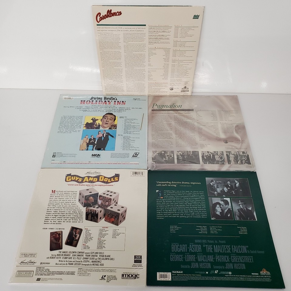 Lot 5 Laserdisc Movies eBay