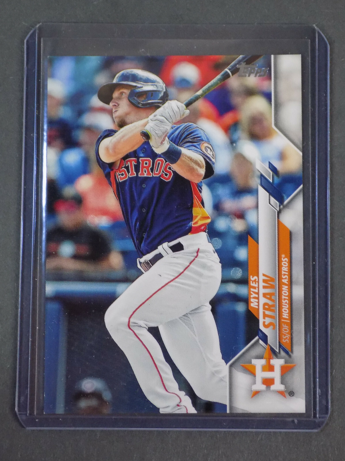 2020 Topps Update Advanced Stats #U-289 Myles Straw 003/300 