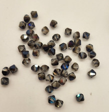 Swarovski Crystal Bermuda Blue Bicone 5301 Beads; 4mm 24 or 6mm 12 