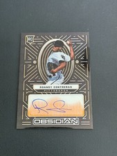 2022 Panini Obsidian Autographs Roansy Contreras RC Electric Etch Orange 40/50