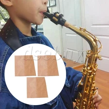 3 Pieces Saxophone Sax Joint Cork Pad Replacement Parts 5.91 x 3.9 x 0.05inch