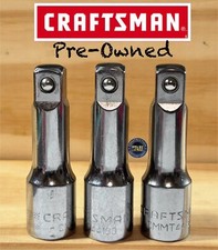 MY LOSS YOU GAIN-3 Craftsman 1/2" Drive Preowned 3" Extension Bar Set