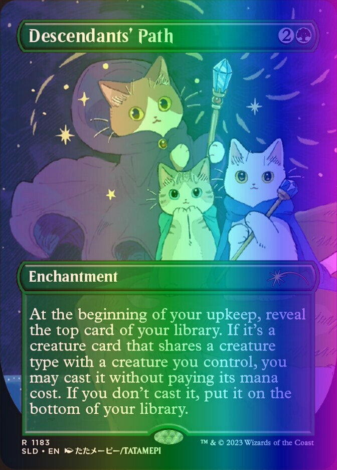 マジック：ザ・ギャザリング PSA10 MTG Secret Lair Descendants' Path s-l1200.jpg