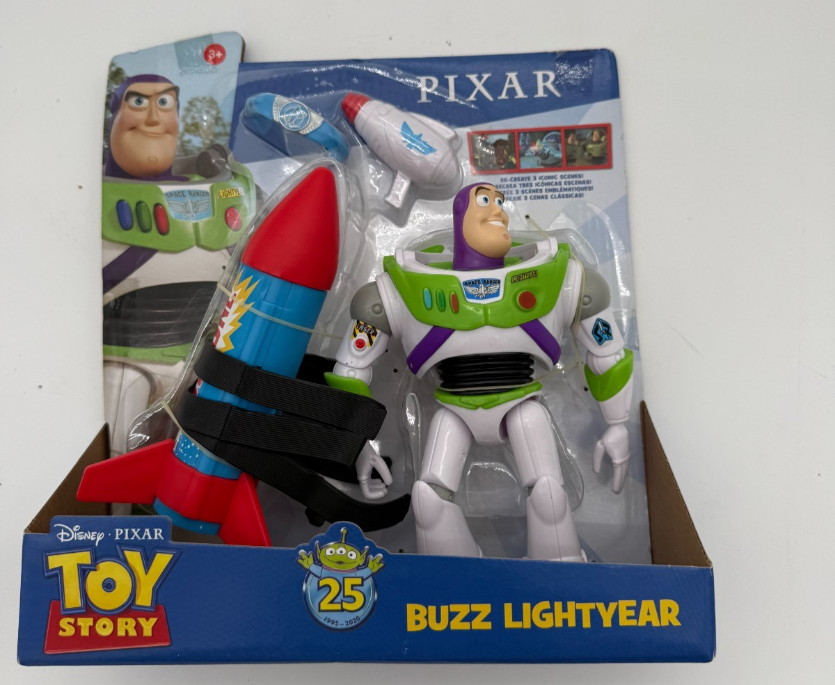 Toy Story 25th Anniversary Buzz Lightyear Action Figure | eBay