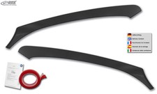 RDX Scheinwerferblenden f&uuml;r MERCEDES Citan W415 X 2012+ B&ouml;ser Blick