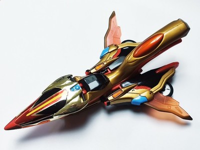 2000 BANDAI POWER RANGERS - RED GOLD TIME FORCE QUANTUM STRATA CYCLE