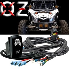LIGHT BAR On/Off Switch Power Distribution Block 3-Wire Harness DRL Can-Am X3