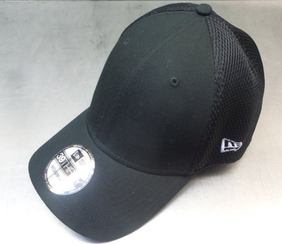 New Era 39THIRTY Mesh Back Flex Stretch Hat Blank Cap NE1020 M/L