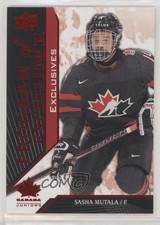 2019 Team Canada Juniors Program of Excellence Exclusives /150 Sasha Mutala il6
