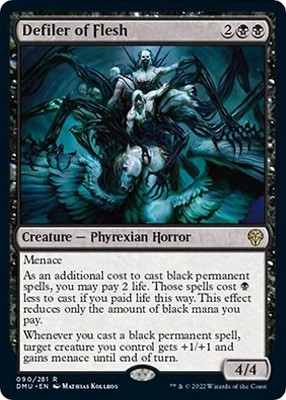 NM - Defiler of Flesh [DMU - 90] Dominaria United