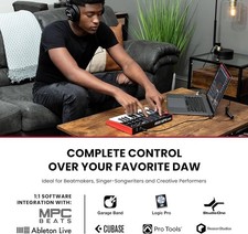 AKAI Professional MPK Mini MK3 - 25 Key USB MIDI Keyboard Controller With 8 Back