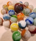 Lot Of 25 Vintage Marbles Akro,swirls,cac,peltier NM-M — photo 10