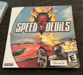 Speed Devils Sega Dreamcast 1999 Ubi Soft Complete w/ Reg Card Working Mint Disc