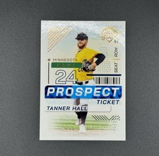 2024 Panini Prospect Edition - Tanner Hall #41 Blue 105/199 (RC)