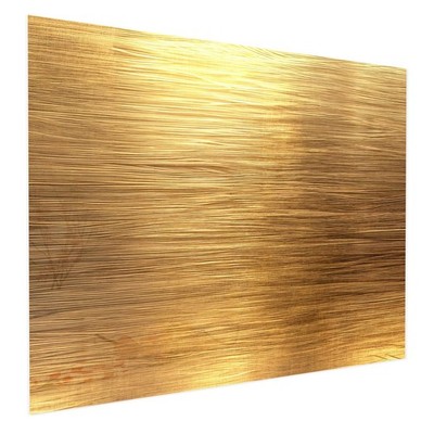 Wandbild Glasbild Golden Textured Surface