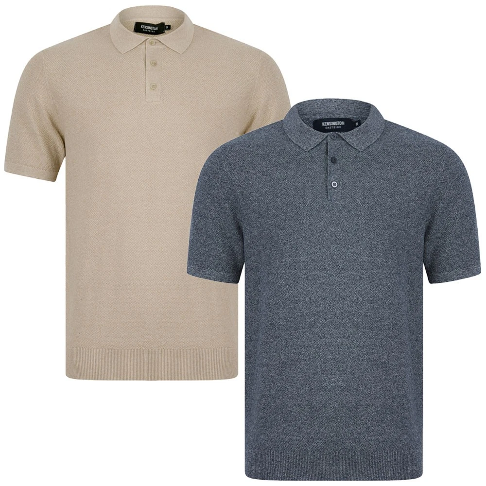 Men's Cotton Polo Shirt Knitted Woven Short Sleeve Smart Casual Summer T-Shirt
Opens in a new window