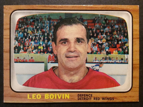 Leo Boivin #50 1966 Topps card
