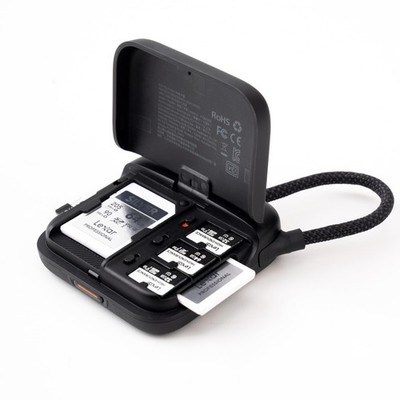 CreateMate Mini SD Card Reader Case for Pocket 4, High-Speed 2-in-1 SD 4.0/Mi...