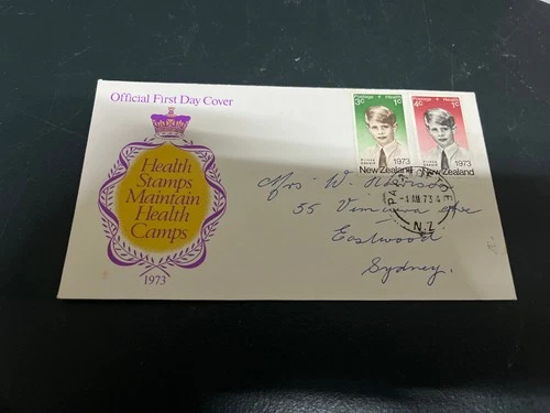 (1974) 26-12-2025 - New Zealand Children Health Issue FDC - 1973 (Prince Edward)