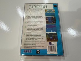 Ecco the Dolphin (Sega CD, 1993) CIB Complete w Manual + Reg Card + Foam LN MINT