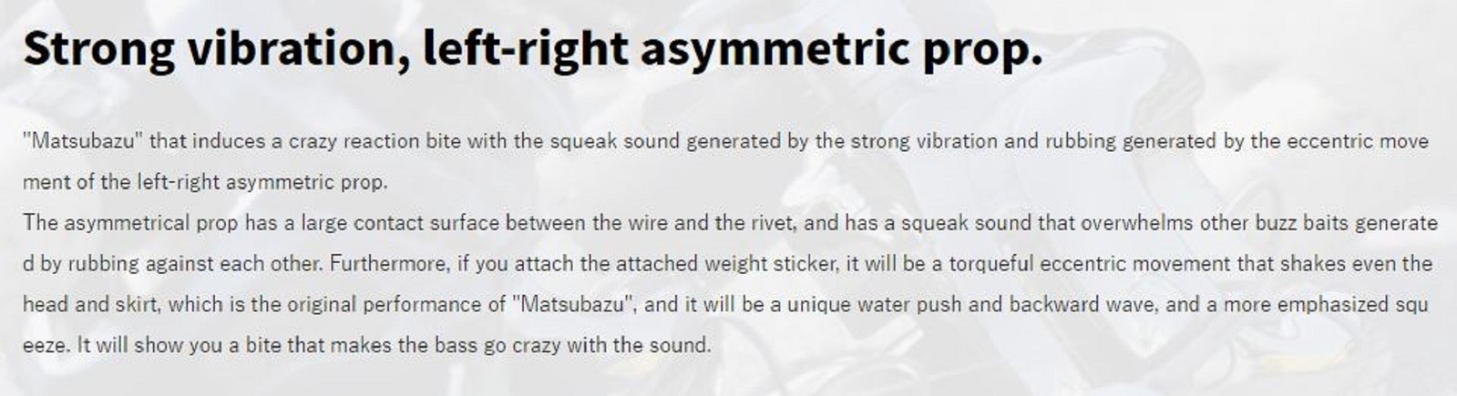 Deps Matsubuzz L Buzzbait 1/2 oz Lure 02 (3026) - Image 3