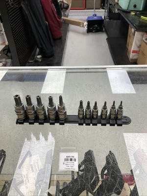 Matco Tools T8H-T55H Tamper Proof 11 Piece Torx Socket Set 226123