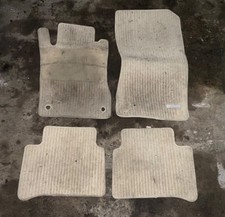 Original Mercedes w211 s211 Fussmatten Teppich Hell Beige Satz Set Automatten Original Mercedes w211 s211 Fussmatten Teppich Hell Beige Satz Set Automatten