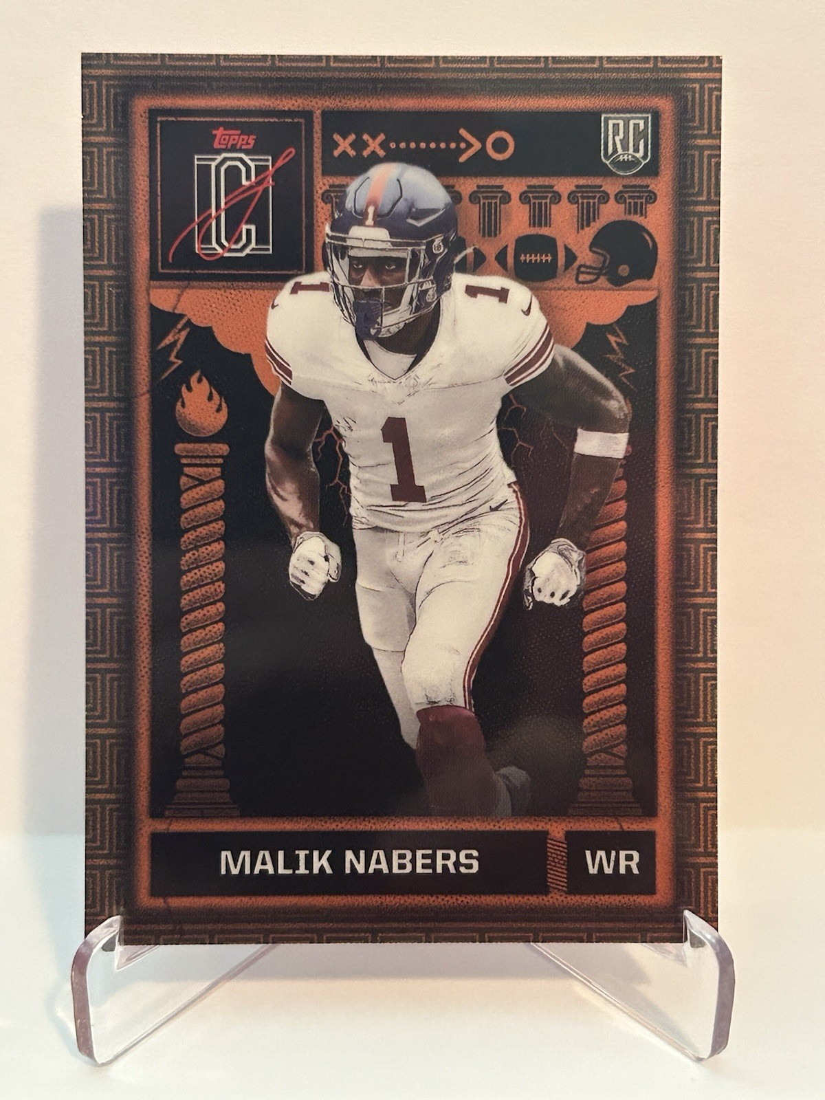 2024 Topps Signature Class #O-7 MALIK NABERS RC Odyssey CASE HIT SSP