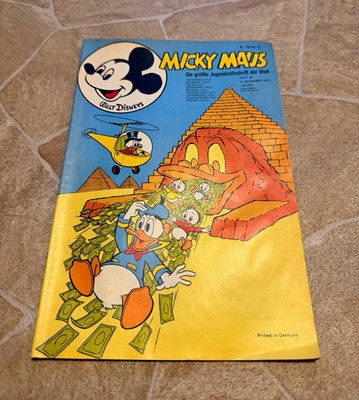 Micky Maus Comic-Heft 45/72 (04.11.1972) Ehapa, Deutsch, Micky & Donald