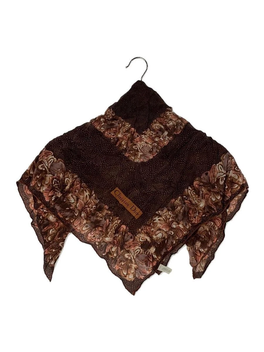 Foulard Christian Dior soie BRD motif intégral femme