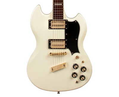 Guild Polara Kim Thayil Signature Guitar - Vintage White - B-Stock