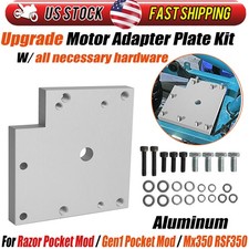 Upgrade Motor Adapter Plate Kit For Razor Gen1 Pocket Mod MX350 RSF350 Models