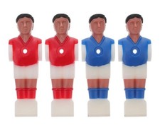 4 PCS Red  Blue Foosball Men Table Soccer player