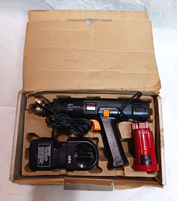 AEG Rechargeable Drill Driver EZ506 Made in Japan W/Charger - READ