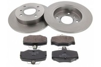 Bremsensatz Scheibenbremse Mapco 47003 FüR Nissan Primera P10 Almera 2 N16 WP11
