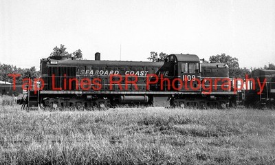 Seaboard Coast Line 1109 RSC3 Tallahassee FL 1971 J H Wade Neu 8x10 Foto