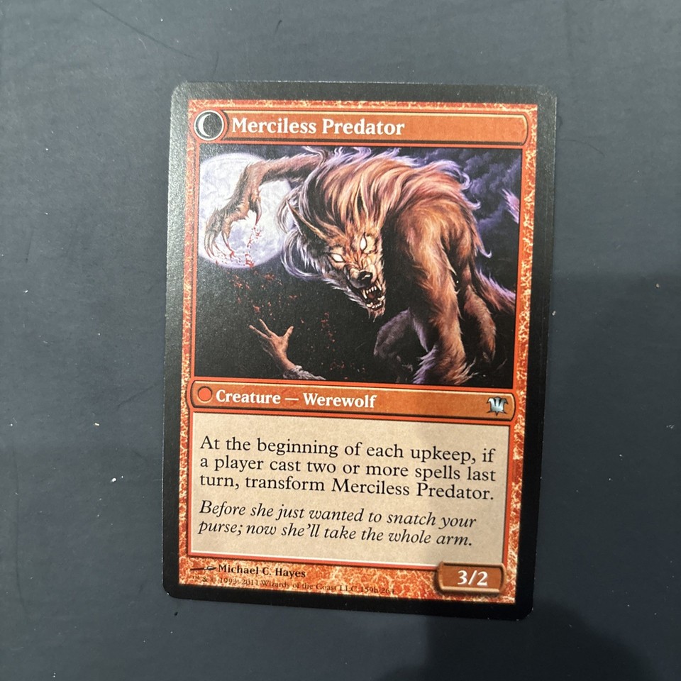 1x MTG - Reckless Waif / Merciless Predator - Innistrad - NM | eBay