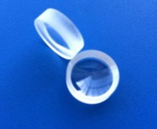 1PC Fused Silica Plano-Concave Lenses D10mm Focal Length F-15mm F-30mm F-40mm