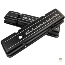 Billet Specialties    Blk95123    Valve Cover Small Block Short Fits For