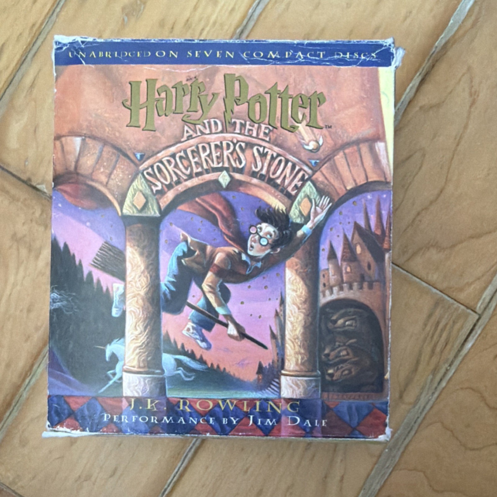 Harry Potter Sorcerer’s Stone Unabridged Audiobook CD Jim Dale, J.K. Rowling
