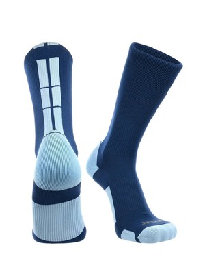 TCK Multisport Baseline 3.0 Crew Socks NAVY | COLUMBIA BLUE MD