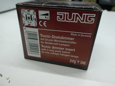  RARE NEW! JUNG 225 T DE Tronic Rotory Dimmer Insert 20-525W 230V